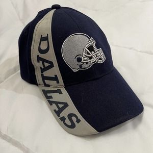 Vintage Caps Club Dallas Cowboys Football Adjustable OSFA Hat Helmet Logo